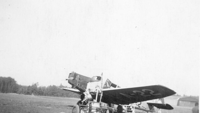 historisches Flugzeug