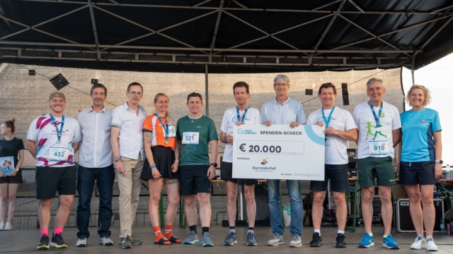 Der Graz Airport Run macht es möglich: € 20.000,- für den Sterntalerhof Der Graz Airport Run macht es möglich: € 20.000,- für den Sterntalerhof